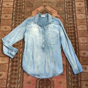 Bella Dahl Chambray shirt/tunic